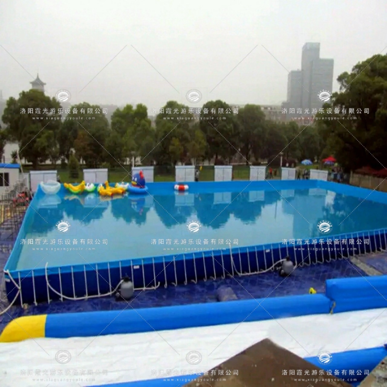 山东室外支架游泳池
