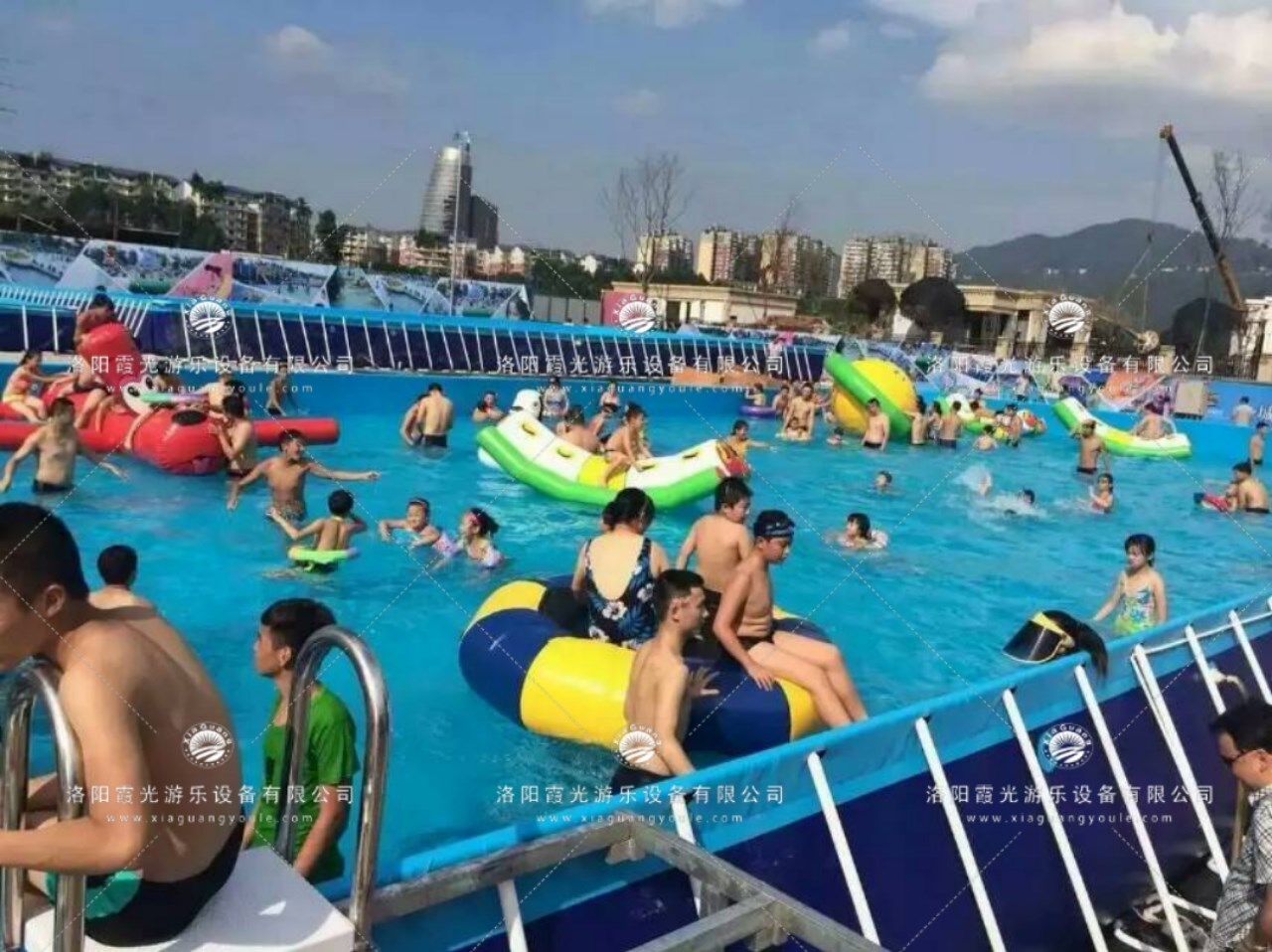 山东大型支架游泳池